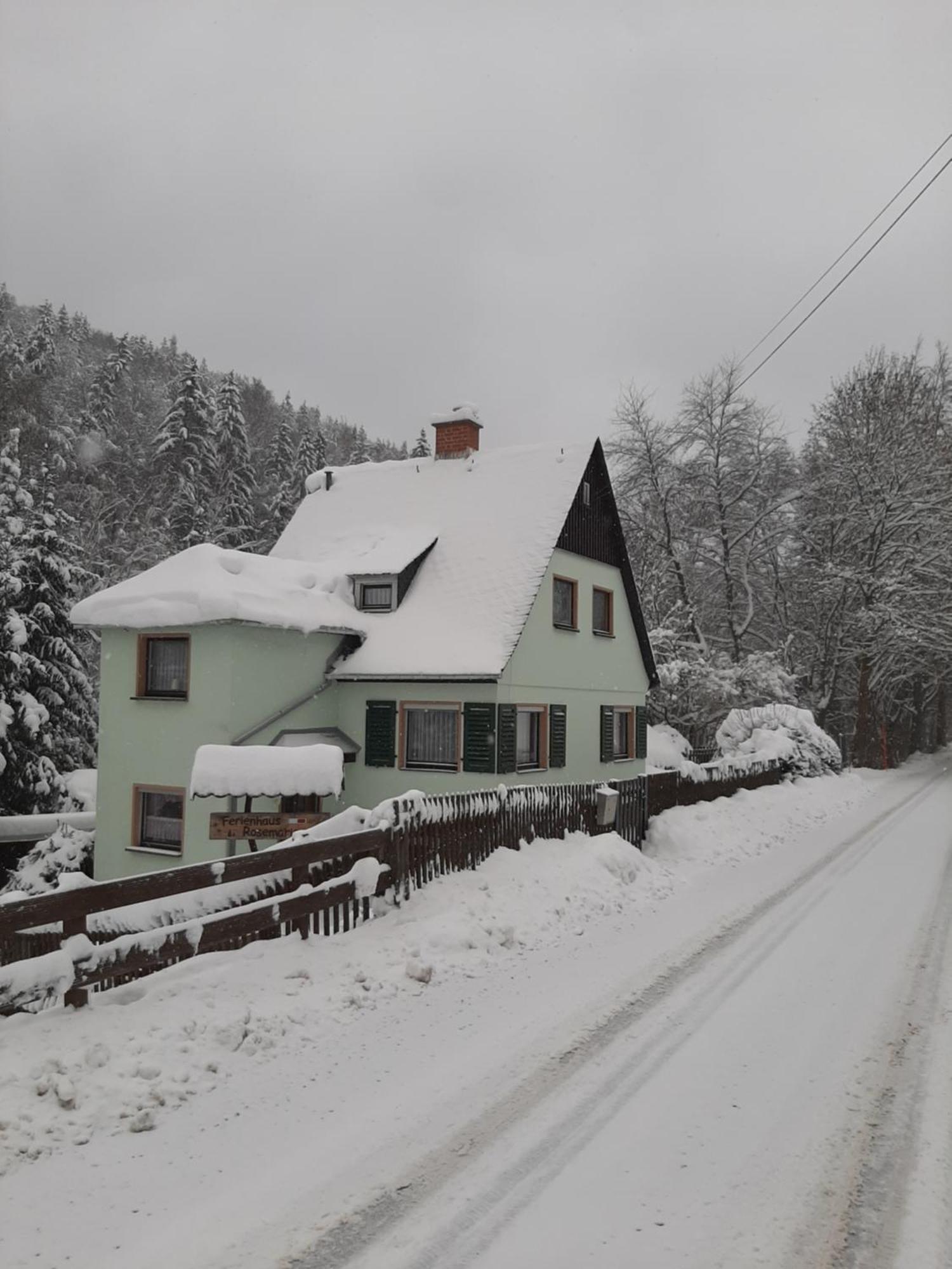 Ferienhaus Rosemarie Erlbach Vogtland ภายนอก รูปภาพ